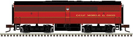 Atlas Model Railroad 40004549 N Scale Alco FB1 - Standard DC - Master(TM) Silver -- Gulf, Mobile & Ohio B22 (maroon, red, black)