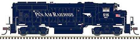 Atlas Model Railroad 40004874 N Scale GMDD GP40-2W - Standard DC - Master(R) Silver -- Pan Am Railways 516 (blue, white)