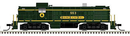 Atlas Model Railroad 40005040 N Scale Alco RS2 - DCC - Master(R) -- Maine Central 553 (Harvest Gold, green)