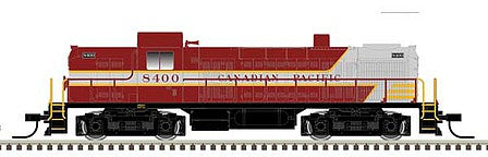 Atlas Model Railroad 40005045 N Scale Alco RS2 - DCC - Master(R) -- Canadian Pacific 8402 (maroon, gray)