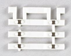 Atlas Model Railroad 599 HO Scale Concrete Tie 3" End Snap