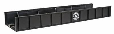 Atlas Model Railroad 70000001 HO Scale Decorate Plate Girder Bridge w/Code 100 Track -- Great Northern (black, white)