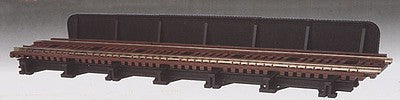 Atlas Model Railroad 70000029 HO Scale Through Plate-Girder Bridge w/Code 83 Track Add-On (Use w/#150-70000027 - 28) -- Kit - Single Track, Bridge: 8" 20.3cm, Track: 9" 22.9cm