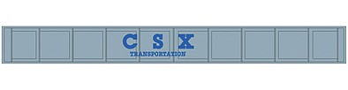 Atlas Model Railroad 70000030 HO Scale Decorated Plate Girder Bridge w/Code 100 Track -- Kit - CSX (gray, blue)
