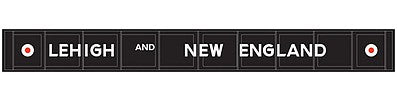 Atlas Model Railroad 70000031 HO Scale Decorated Plate Girder Bridge w/Code 100 Track -- Kit - Lehigh & New England (black)