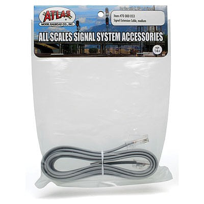 Atlas Model Railroad 70000053 All Scale Signal Extension Cable - All Scales Signal System -- Medium - 60" 152cm