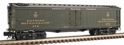Atlas O 3001001 O Scale Atlas O(TM) General American 53'6" Wood Exprress Reefer 3-Rail Assembled -- American Railway Express