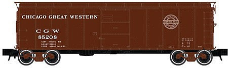 Atlas O 3001902 O Scale 1923 ARA X-29 40' Steel Boxcar - 3-Rail - Ready to Run - Master(R) -- Chicago Great Western (Boxcar Red, Corn Belt Route Logo)