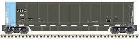 Atlas O 3006608 O Scale Coalveyor Bathtub Coal Gondola - 2-Rail Ready to Run - Master(R) -- Albert Brothers 59 (black, blue, white Conspicuity Marks)