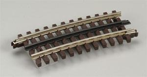 Atlas O 6063 O Scale 21st Century Track System(TM) Nickel Silver Rail w/Brown Ties - 3-Rail -- O72 Half-Curved Section