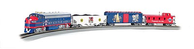 Bachmann 1503 HO Scale Scout Special Train Set - E-Z App(TM) -- Boy Scouts of America(R)