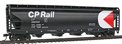 Bachmann 17529 HO Scale 56' ACF Center-Flow Covered Hopper - Ready to Run - Silver Series(R) -- Canadian Pacific