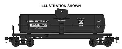 Bachmann 17815 HO Scale 40' Single-Dome Tank Car - Ready to Run - Silver Series(R) -- United States Army