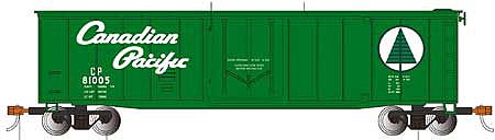 Bachmann 18034 HO Scale 50' Plug-Door Boxcar - Ready to Run - Silver Series(R) -- Canadian Pacific