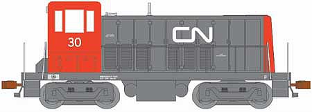 Bachmann 23502 O Scale GE 70-Ton Switcher - 3-Rail w/True Blast Plus(R) Sound - Williams -- Canadian National #30