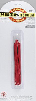 Bachmann 44498 HO Scale Terminal Extension Wire - E-Z Track(R) -- 10' Long (red)