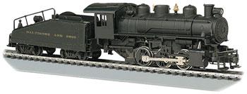 Bachmann 50612 HO Scale USRA 0-6-0 Switcher w/Slope-Back Tender - Standard DC -- Baltimore & Ohio