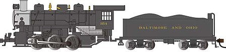 Bachmann 53801 HO Scale USRA 0-6-0 - WowSound(R) and DCC - Spectrum(R) -- Baltimore & Ohio 354 (black, graphite)