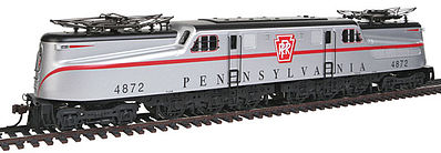 Bachmann 65354 N Scale GG1 Electric w/Sound & DCC -- Pennsylvania Railroad #4872 (Congressional, silver, red, black)