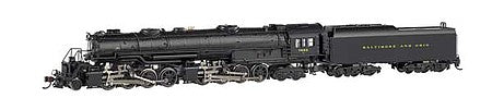 Bachmann 80853 N Scale Class EM-1 2-8-8-4 Late Small Dome - Econami Sound and DCC - Spectrum(R) -- Baltimore & Ohio #7623 (black)