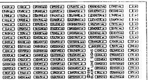 Blair Line 109 HO Scale Highway Signs -- Street Signs (black, white) pkg(138)