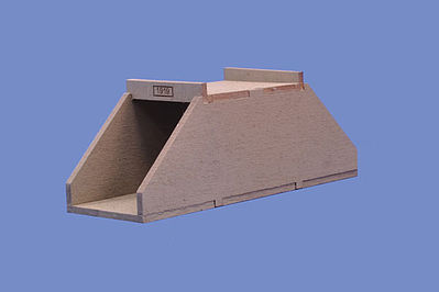 Blair Line 1807 N Scale Concrete Box Culvert -- 2-15/16 x 1 x 1"  7.5 x 2.5 x 2.5cm