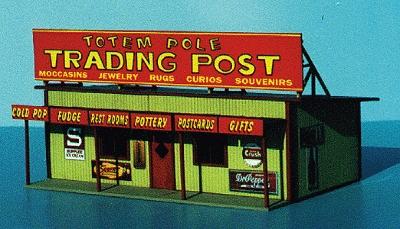 Blair Line 70 N Scale Tourist Trap -- Kit - 2-3/4 x 1-3/4" 6.8 x 4.3cm