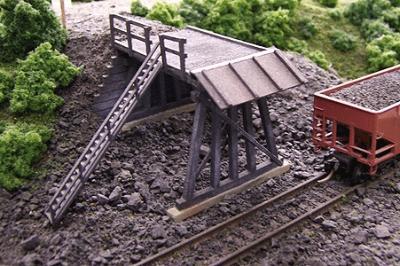 Blair Line 77 N Scale Truck Dump - Platform Kit -- 2" Long x 1" Wide 5 x 2.5cm