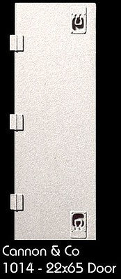 Cannon & Company 1014 HO Scale Latched Hood Doors pkg(8) -- Scale 22 x 65" 55.9 x 165cm