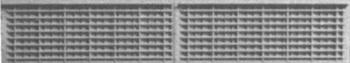 Cannon & Company 1402 HO Scale Radiator Grilles & Shutters pkg(4) -- For 35-Line Diesel Locomotives