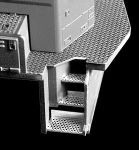 Cannon & Company 2009 HO Scale Engine Step Set (Photo-Etched Brass) -- For Proto 2000 GP60