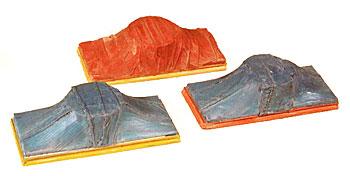 Chooch Enterprises 7252 HO Scale Cast Resin Freight Car Load -- Intermodal 20' Covered Coils 3-Pack