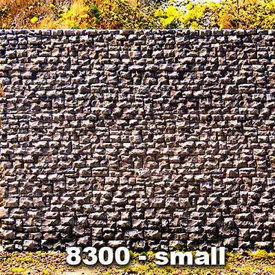 Chooch Enterprises 8300 All Scale Random Stone Retaining Wall -- Small - 6-3/4 x 3-5/8" 16.8 x 9cm