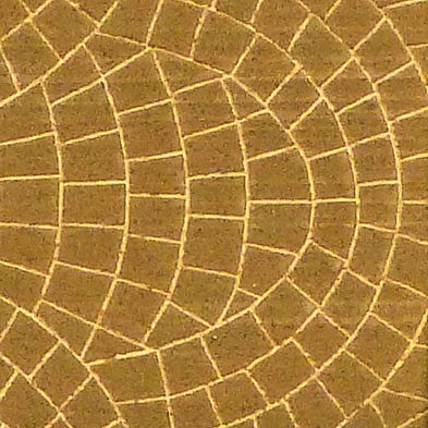 Chooch Enterprises 8582 All Scale Flexible Clamshell Cobblestone Road Sheet -- Large for HO, S & O Scales 3-3/4 x 12" 9.5 x 30.5cm