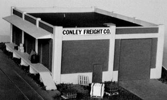 City Classics 107 HO Scale Carson Street Rail/Truck Terminal -- Kit - 8-1/2 x 6 x 2-3/4" 21.6 x 15.2 x 7cm