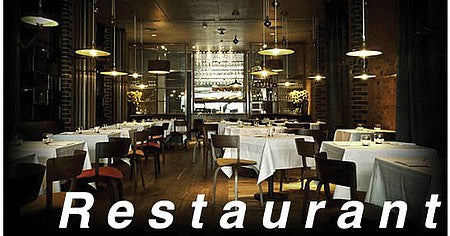 City Classics 1405 HO Scale Restaurant Picture Window Photo Interior -- Fits 4" 10.2cm Wide x 2-1/8" 5.4cm Building Storefront