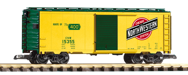 Piko 38873 G Scale CNW Steel Boxcar 15355