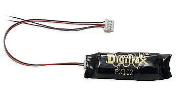 Digitrax PX1126F N Scale PX112-6F Power Xtender -- Fits N Sound Decoders w/F-Pin Connector