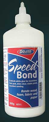 Deluxe Materials AD11 All Scale Speedbond White Glue -- 17.6oz 500g