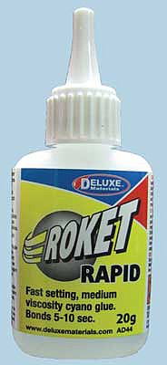 Deluxe Materials AD44 All Scale Roket Rapid CA -- Medium Viscosity - .7oz 20g