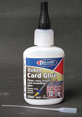 Deluxe Materials AD57 All Scale Roket Card Glue for Cardstock -- 1.7oz 50mL
