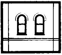 Design Preservation Models 30103 HO Scale Modular Building System(TM) -- Dock Level Wall Sections w/Arched Windows - Kit