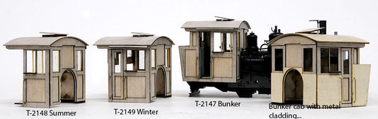 Banta Model Works T2147 On30 2-6-2 Wood Cab W/Bunker