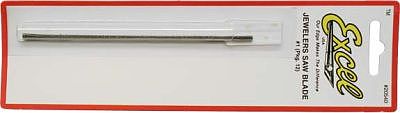 Excel Hobby 20540 All Scale Fine Jeweler's Saw Blades -- #1 56 Teeth/Inch Carded