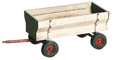 GHQ 60008 HO Scale Farm Machinery (Unpainted Metal Kit) -- Bin Wagon