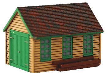 Imex 6341 N Scale Perma-Scene(TM) - Assembled -- Maintenance Shed