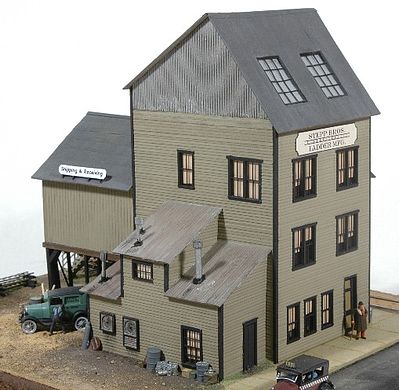 JL Innovative Design 601 HO Scale Stepp Brothers Ladder Mfg. -- Kit - 6-1/4 x 8-3/4" 15.9 x 22.2cm