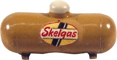 JL Innovative Design 730 HO Scale Custom Propane Tank -- Small (Mustard Yellow)