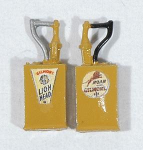 JL Innovative Design 927 HO Scale Custom Oil Highboy 2-Pack -- Gilmore