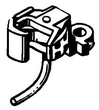 Kadee 1839 G Scale Coupler for Converting G Scale to #1 Scale -- Large Offset (29/32" railtop to underbody)